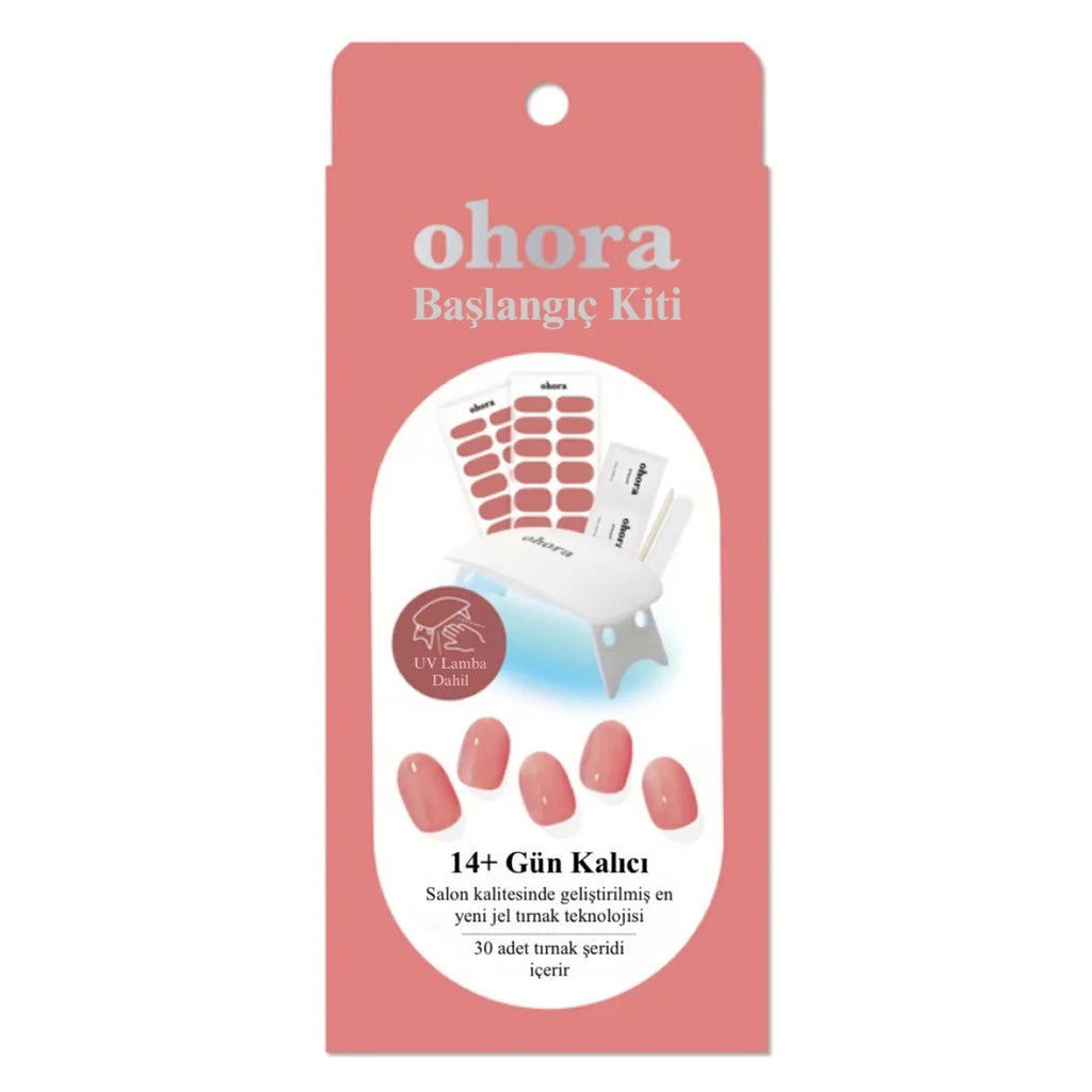 Ohora Starter Kit Juliet Gel Nail Set 30pcs + UV Lamp