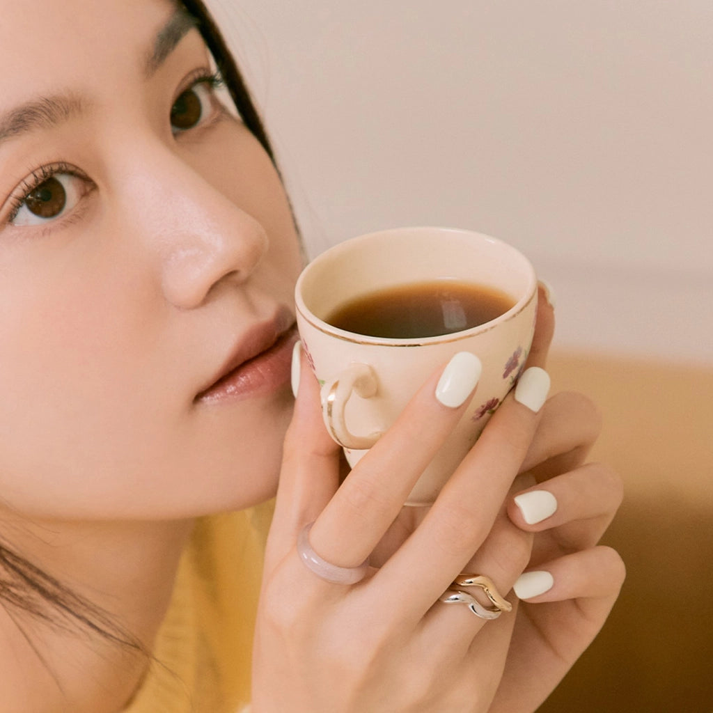 Ohora Starter Kit Cream Cotton Gel Nail Set 30pcs + UV Lamp