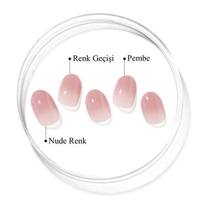 Ohora Milk Rose Gel Nail 30-pack
