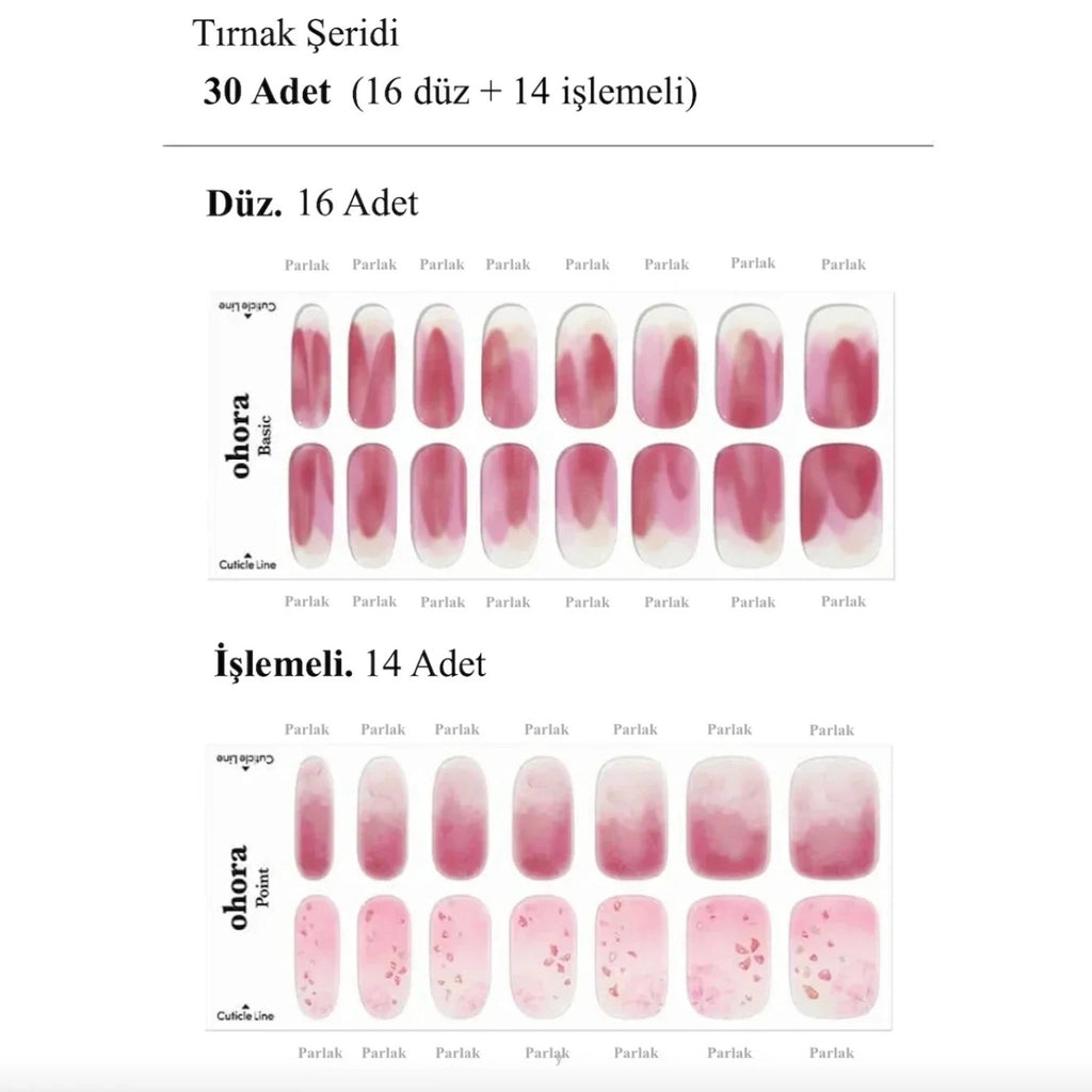 Ohora Tinted Gel Nail 30&