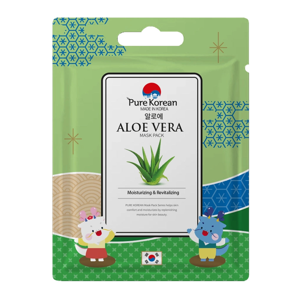 Pure Korean Aloe Vera Face Mask