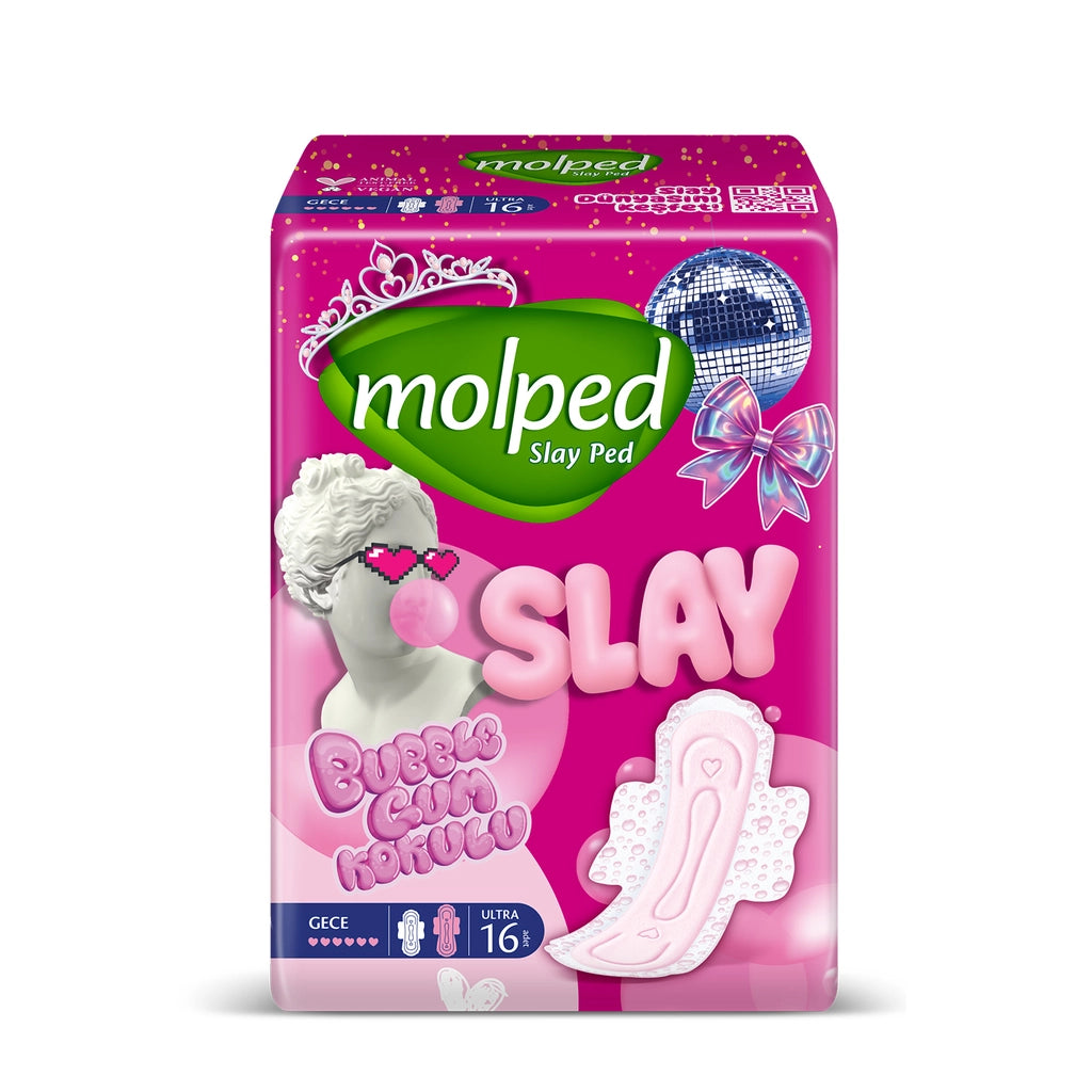 Molped Slay Night Hygienic Pads 16-pack