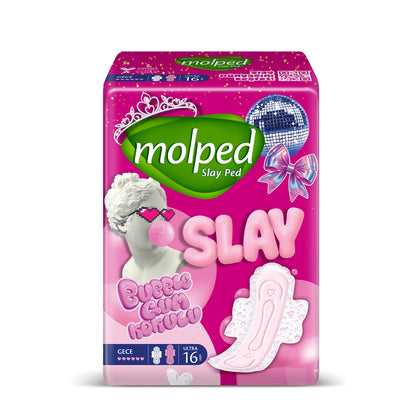 Molped Slay Night Hygienic Pads 16-pack