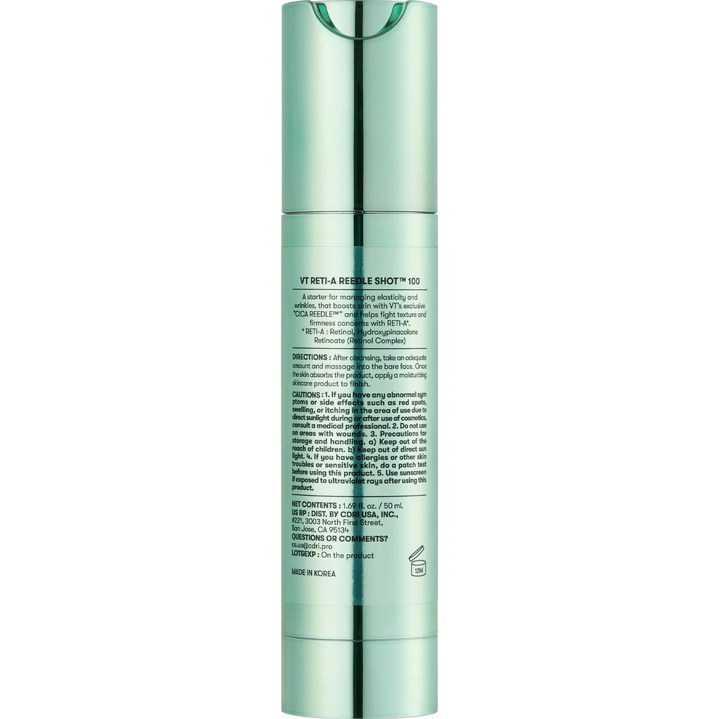 VT Cosmetics Reti-A Reedle Shot 100 Face Cream 50 ml