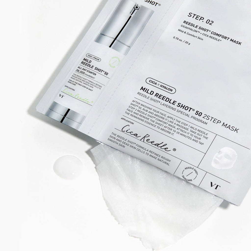 VT Cosmetics Reedle Shot 50 2-Stage Paper Mask