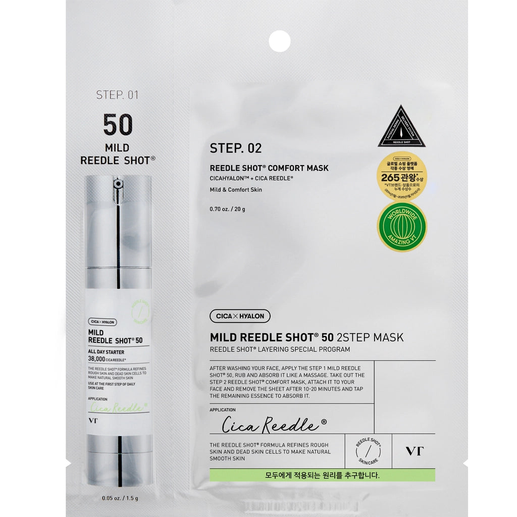 VT Cosmetics Reedle Shot 50 2-Stage Paper Mask