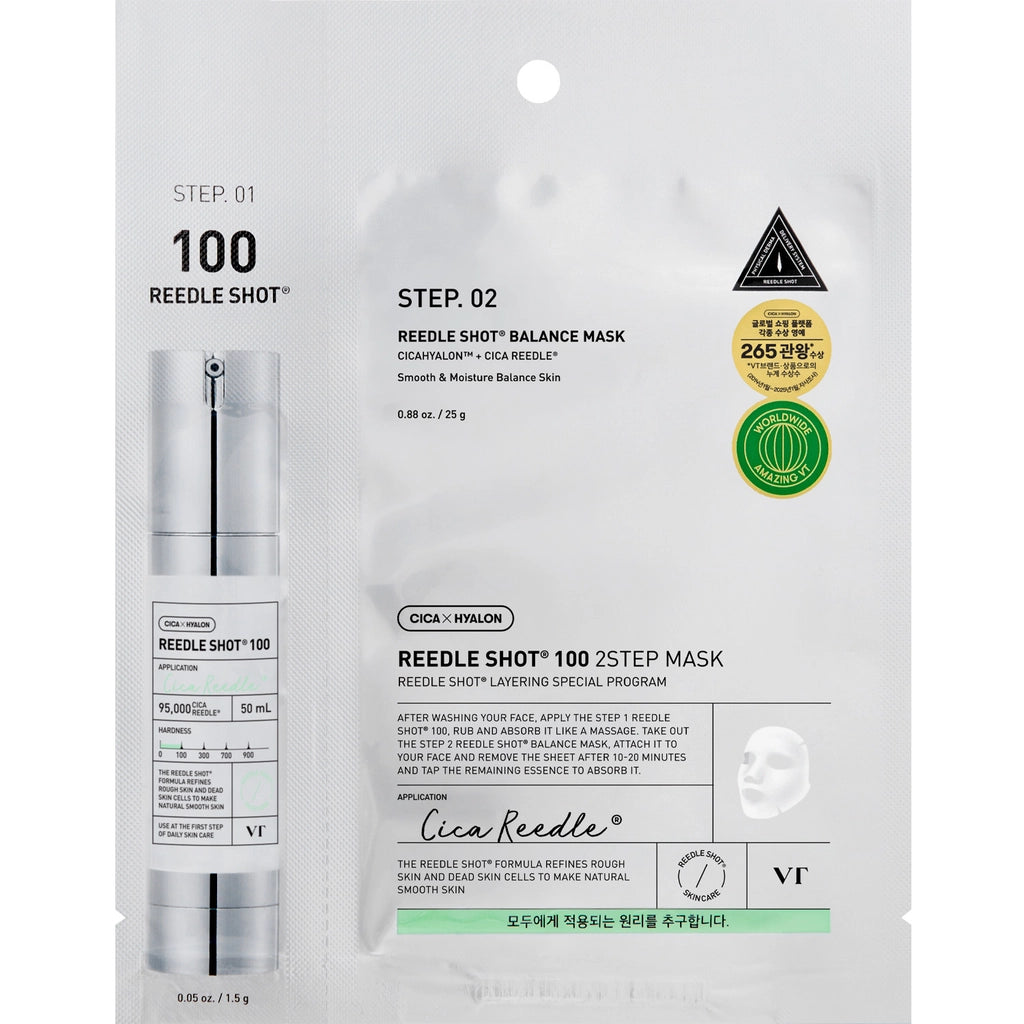 VT Cosmetics Reedle Shot 100 2-Stage Paper Mask