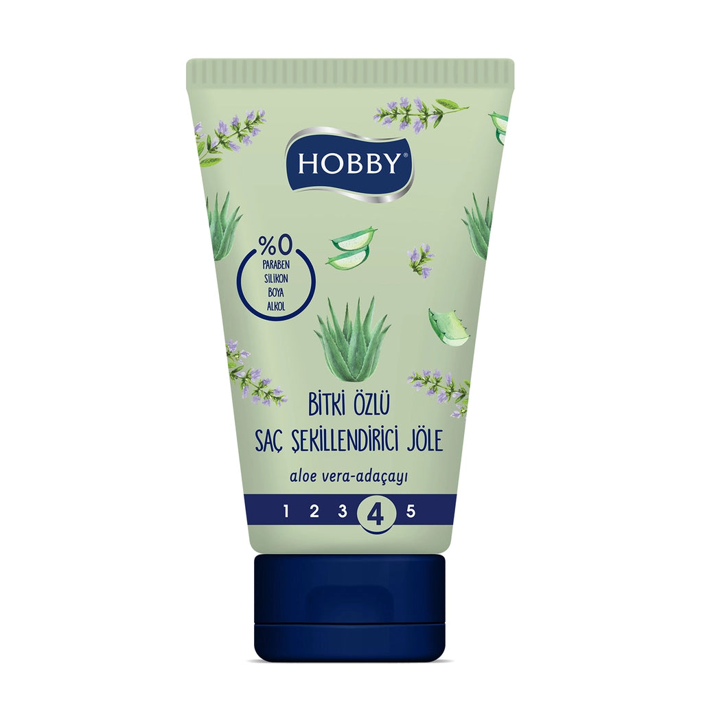 Hobby Herbal Hair Styling Gel Aloe Vera &amp; Sage 150 ml