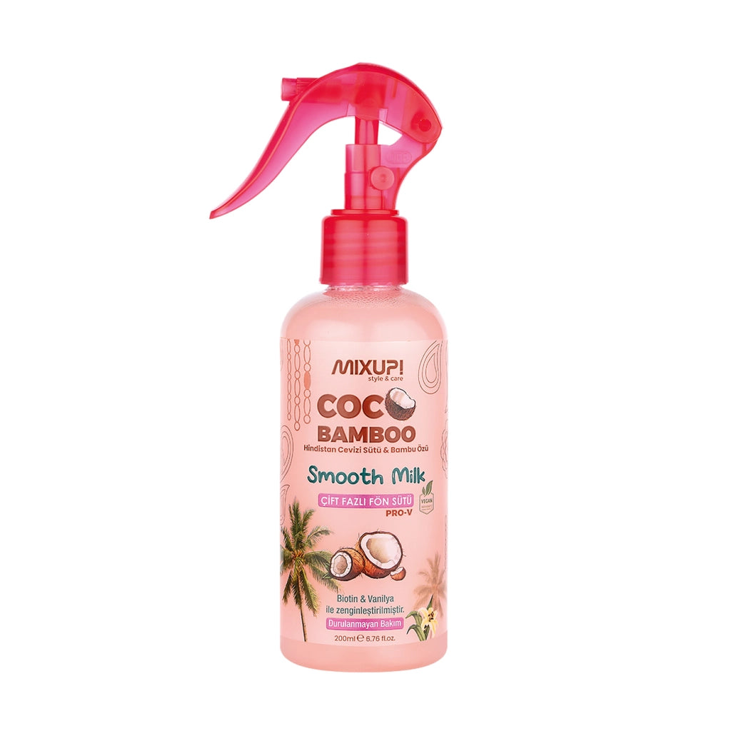 Mixup! Cocobamboo Smooth Milk Dual Phase Blow Dry Milk 200 ml