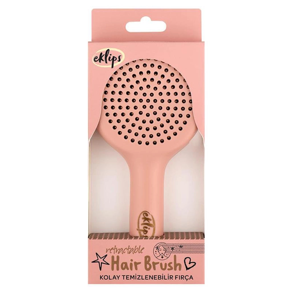 Eklips Easy to Clean Hair Brush Pink