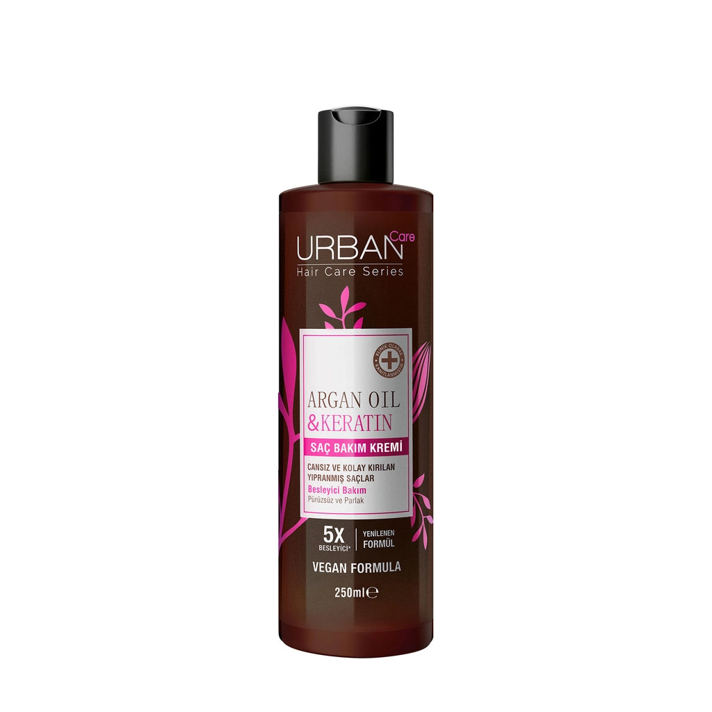 Urban Care Argan Oil &amp; Keratin Anti-Breakage and Nourishing Hair Care Cream 250 ml