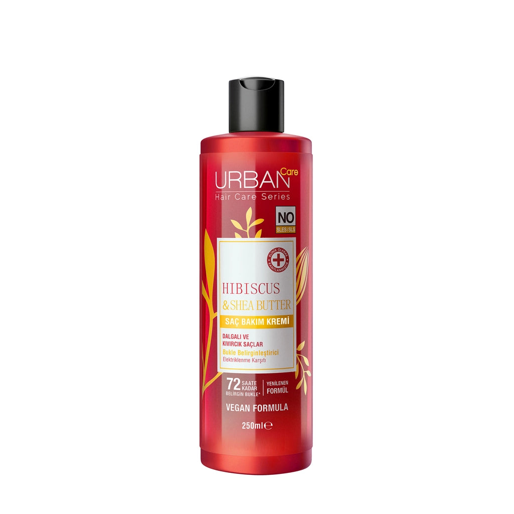 Urban Care Hibiscus &amp; Shea Butter Curl Enhancing Hair Care Cream 250 ml