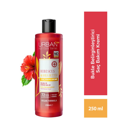 Urban Care Hibiscus &amp; Shea Butter Curl Enhancing Hair Care Cream 250 ml