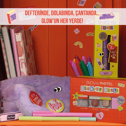 Show by Pastel Glow Up Girl Mini Makeup Set That Girl (Lip Gloss + Blush + Highlighter)