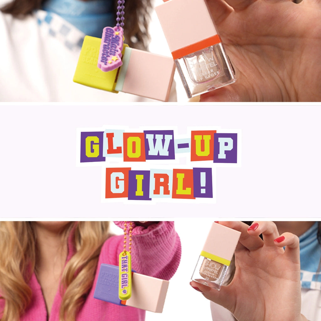 Show by Pastel Glow Up Girl Mini Makeup Set Main Character (Lip Gloss + Blush + Highlighter)
