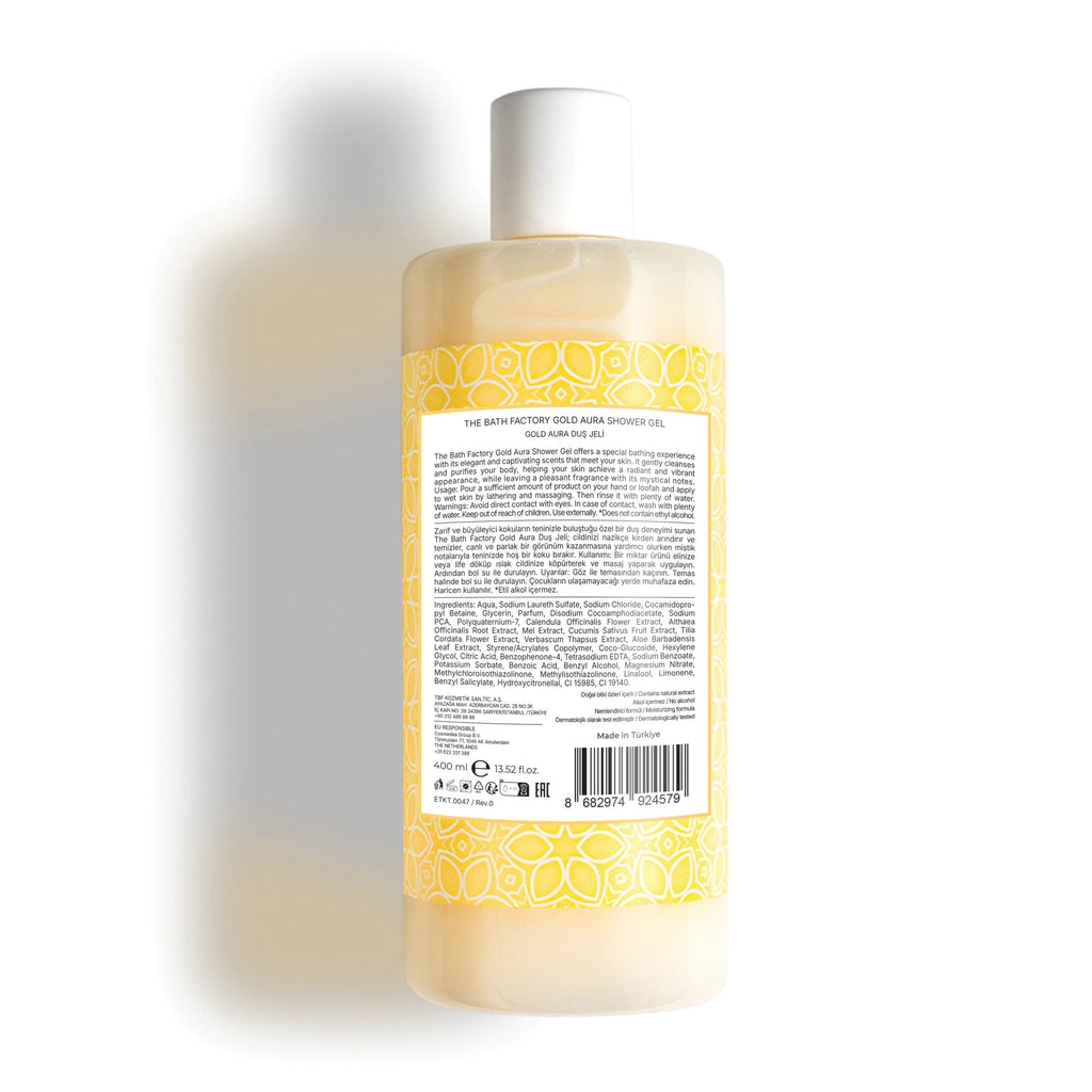 The Bath Factory Shower Gel Gold Aura 400 ml