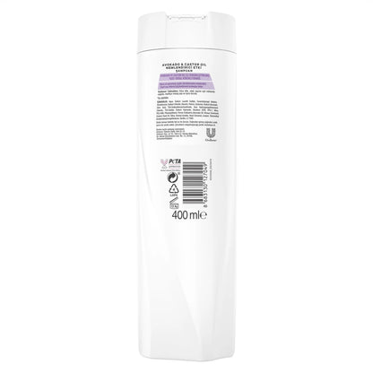 Elidor Avocado and Castor Oil Moisturizing Effect Shampoo 400 ml