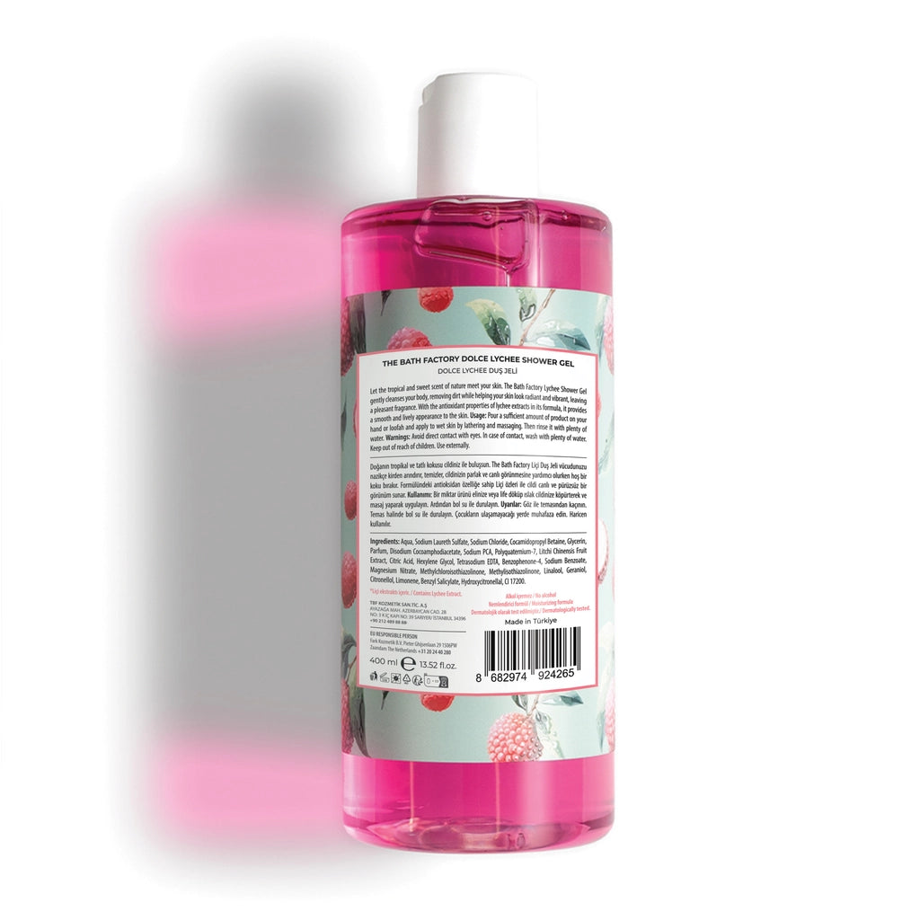 The Bath Factory Shower Gel Dolce Lychee 400 ml