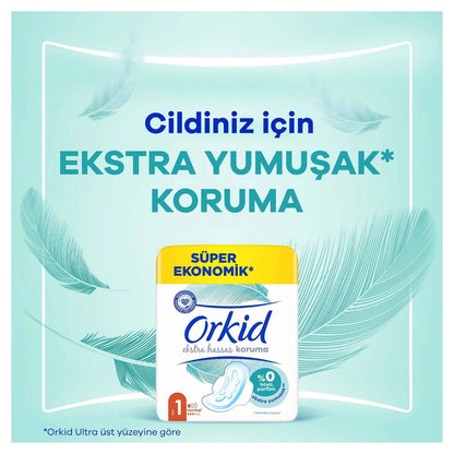 Orkid Extra Sensitive Protection (Size 1) Normal Sanitary Pad 24 Pieces