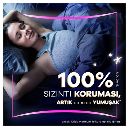 Orkid Platinum Night Extra (Size 4) Hygienic Pads 16 Pieces