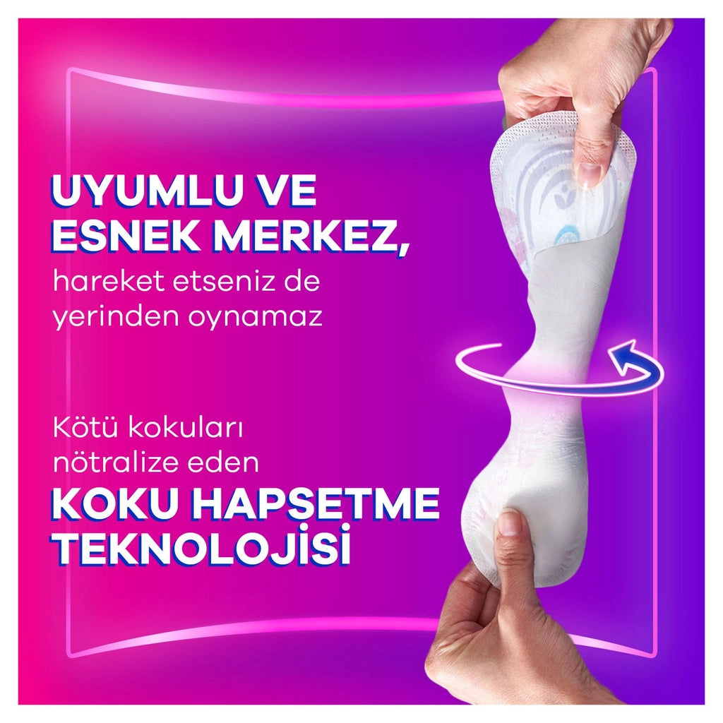 Orkid Platinum Normal Long (Size 2) Sanitary Pads 18 Pieces