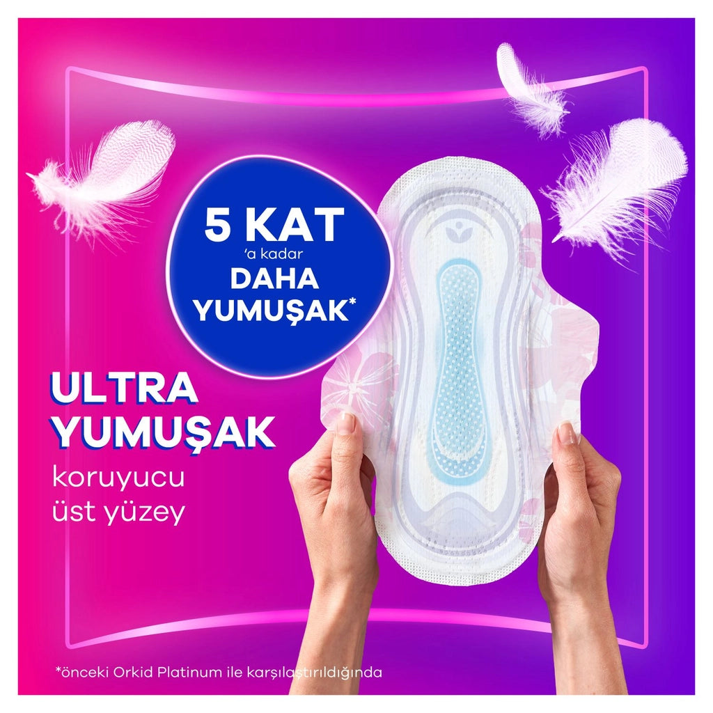 Orkid Platinum Normal (Size 1) Sanitary Pad 24 Pieces