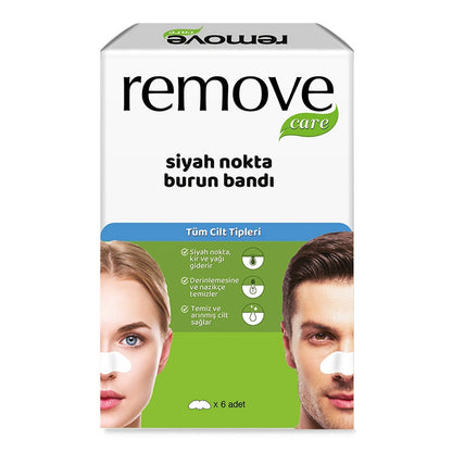 Remove Care Blackhead Nose Strips Pack of 6