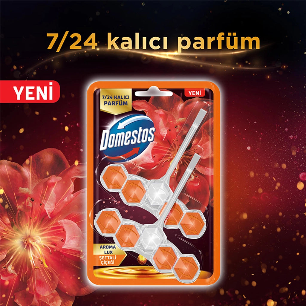 Domestos WC Block Peach Blossom 2 x 50 gr