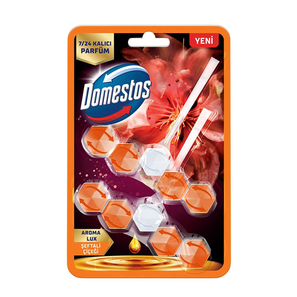 Domestos WC Block Peach Blossom 2 x 50 gr
