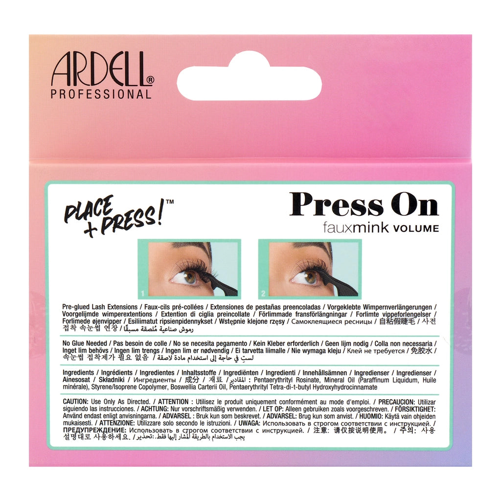 Ardell Press On Fauxmink Volume False Eyelashes
