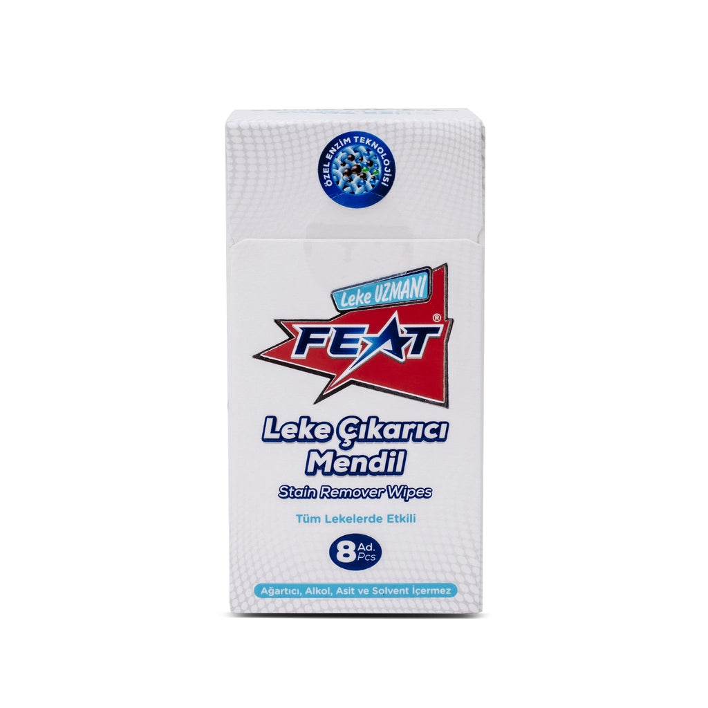 Feat Stain Remover Wipes 8 Pieces