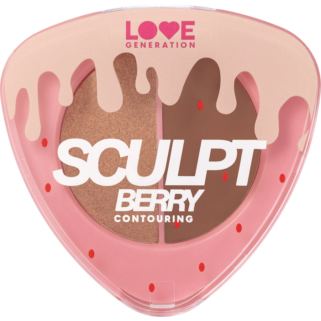 Love Generation Contour Face Palette SculptBerry 01