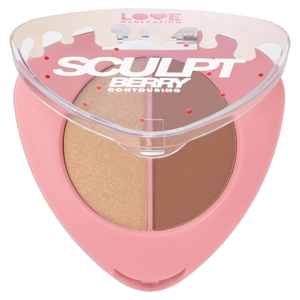 Love Generation Contour Face Palette SculptBerry 01