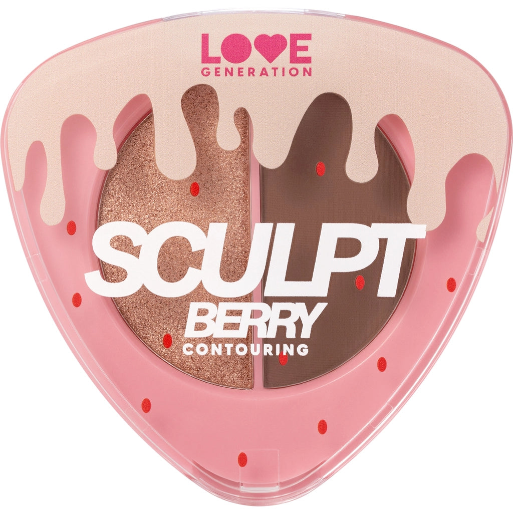 Love Generation Contour Face Palette SculptBerry 02