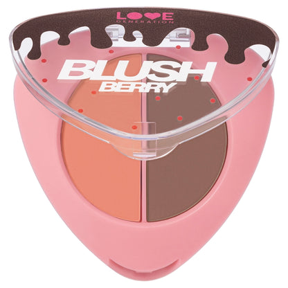 Love Generation Contour Face Palette BlushBerry 02