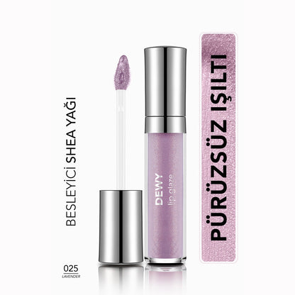 Flormar Dewy Lip Glaze Lip Gloss 004 Undressed