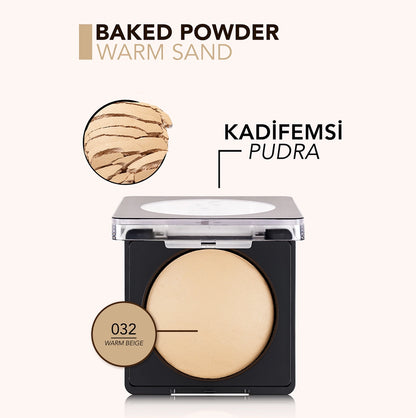 Flormar Baked Powder Powder 032 Warm Beige