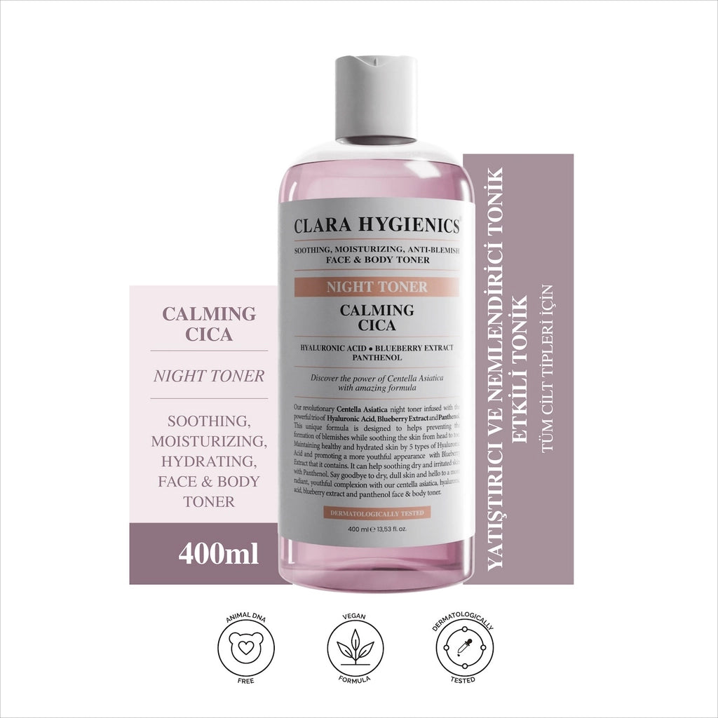 Clara Hygienics Calming Cica Anti-Blemish Tonic 400 ml