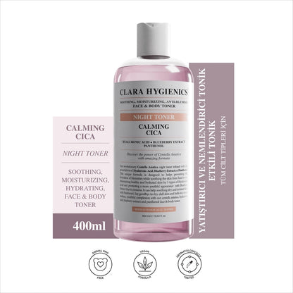 Clara Hygienics Calming Cica Anti-Blemish Tonic 400 ml