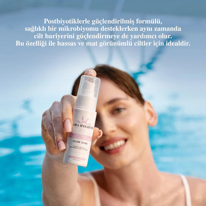 Clara Hygienics Pink Tone-Up 50+SPF Postbiotic Supported Tone Equalizing and Protective Sun Cream 50 ml