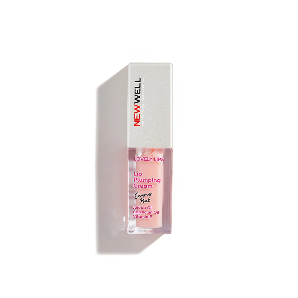 New Well Lovely Lips Lip Plumping Cream Summer Pink 5 ml