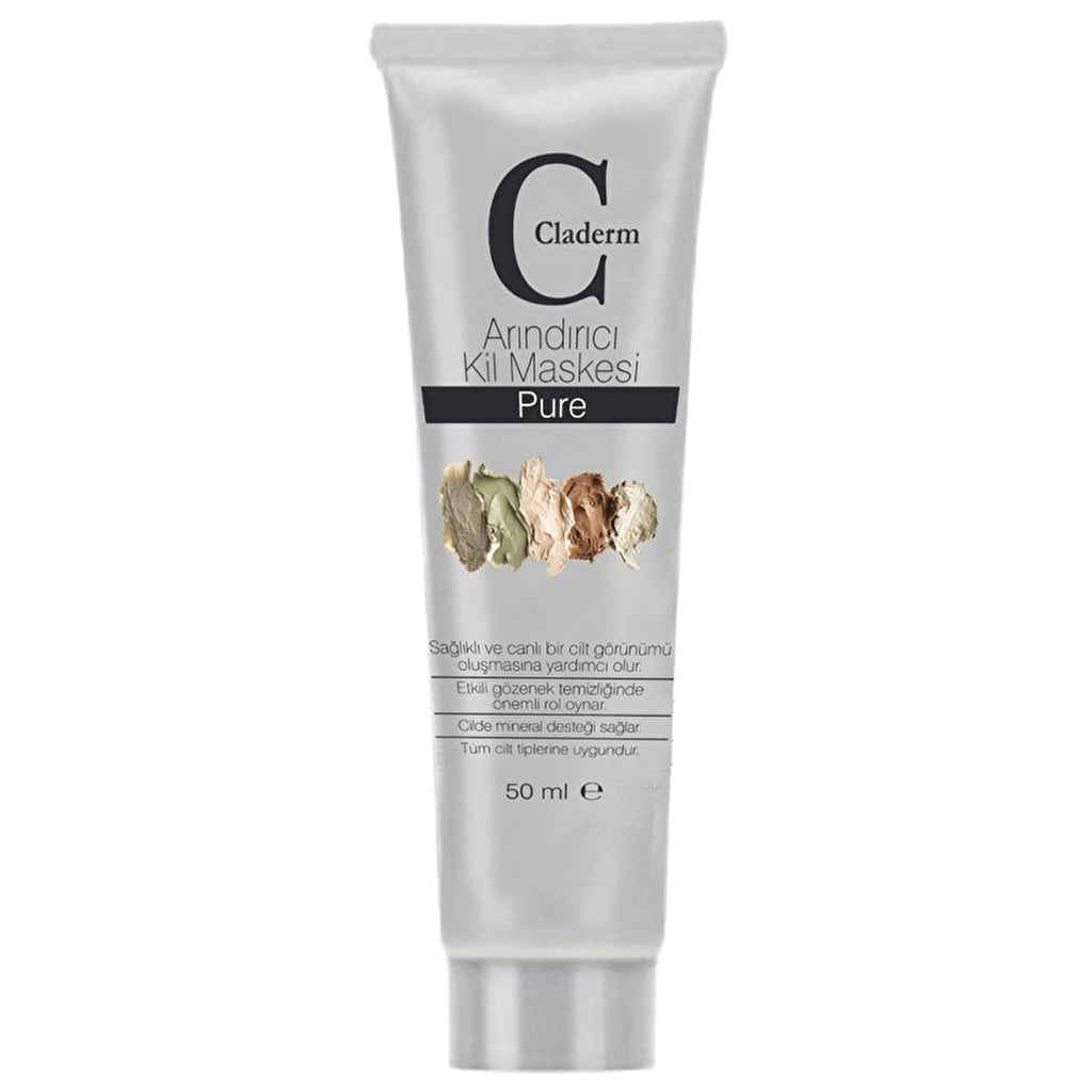 Claderm Plain Clay Face Mask 50 ml
