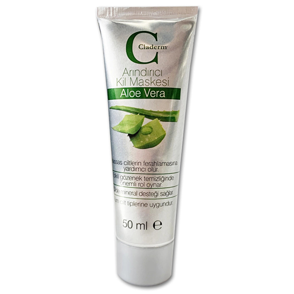 Claderm Aloe Vera Clay Face Mask 50 ml