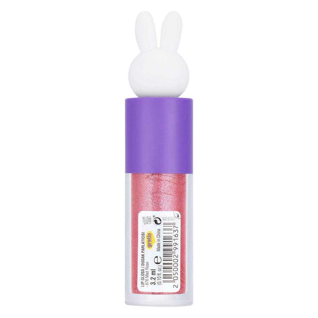 Beaulis Hunny Bunny Lip Gloss 676 Mad Rose