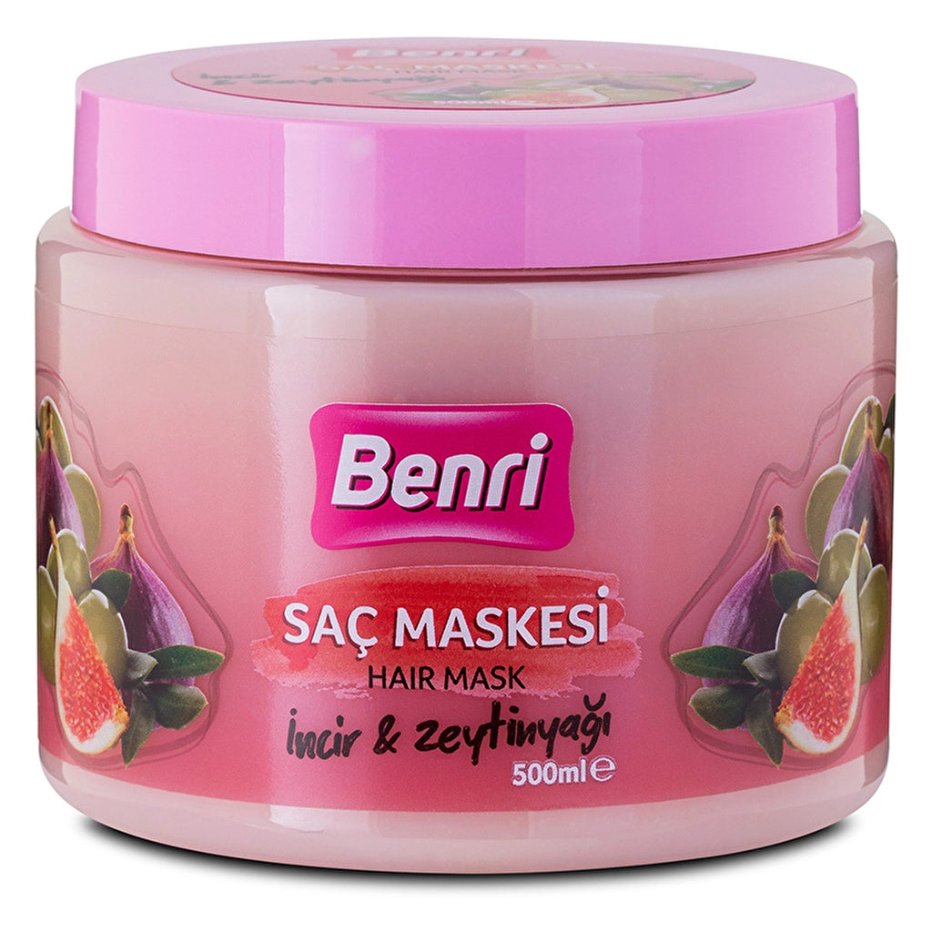 Benri Hair Mask Fig &amp; Olive Oil 500 ml