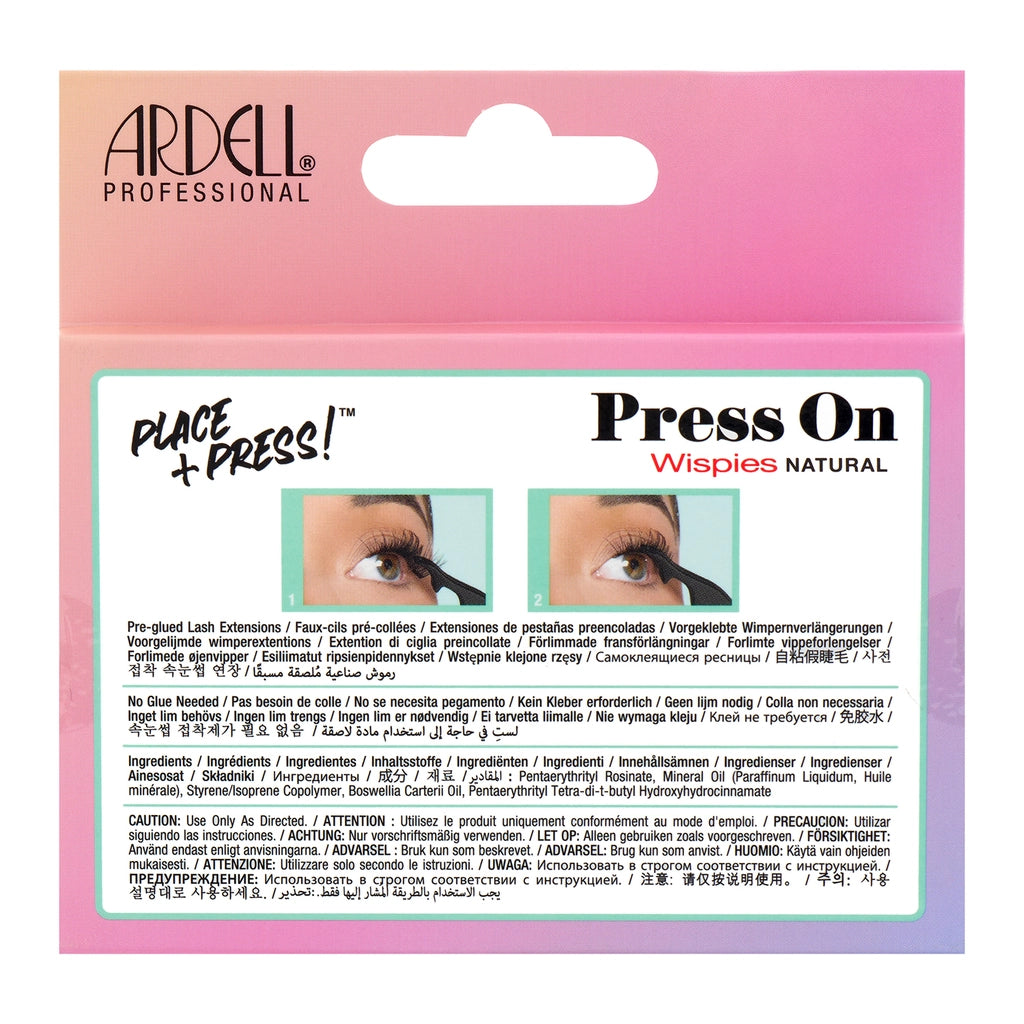 Ardell Press On Wispies Natural False Eyelashes