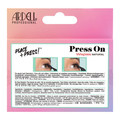 Ardell Press On Wispies Natural False Eyelashes