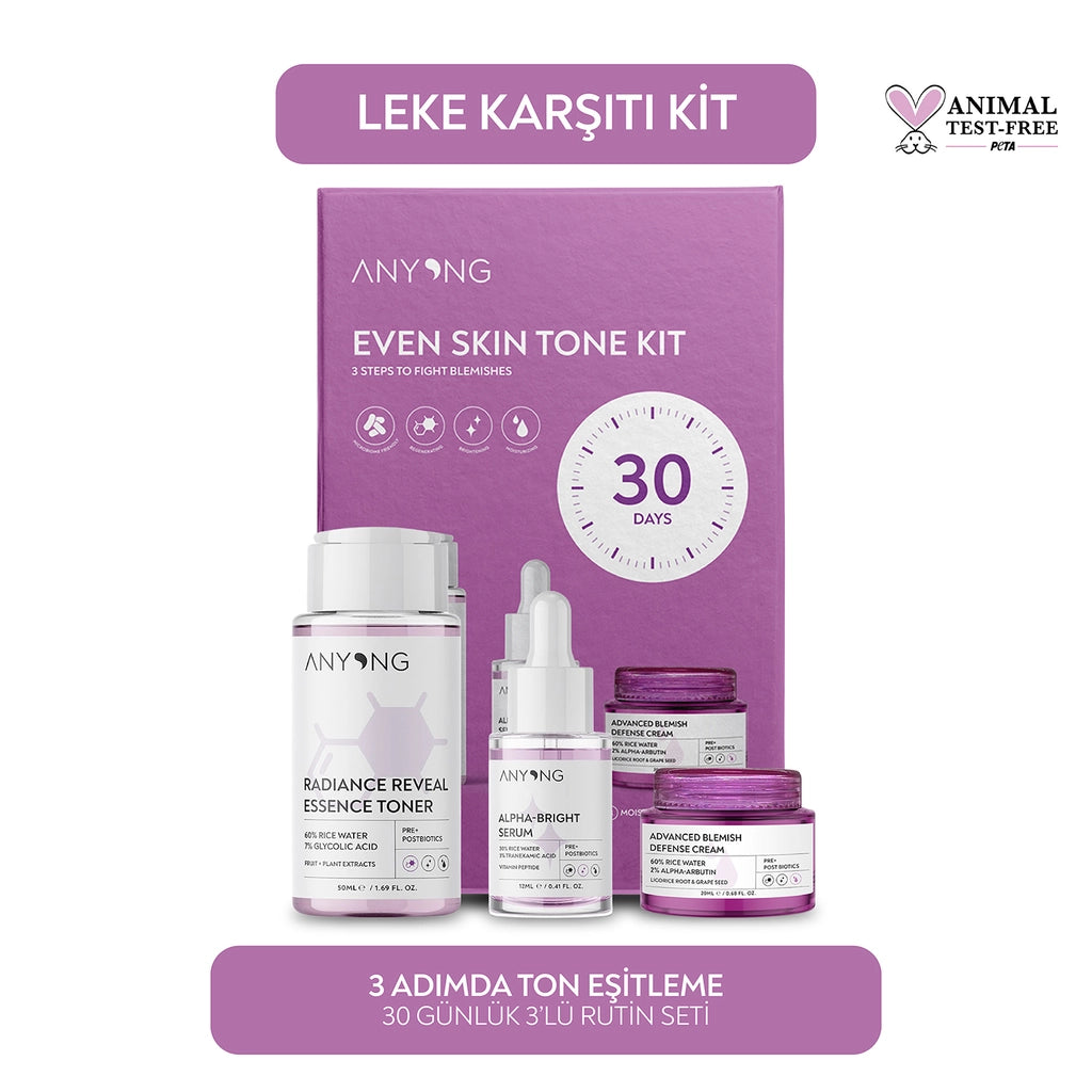Anyong Anti-Acne Set (Tonic 50 ml + Cream 20 ml + Serum 12 ml)