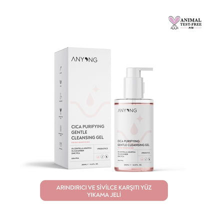 Anyong Cica Purifying and Cleansing Face Washing Gel 200 ml