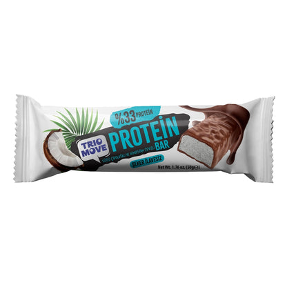Trio Move Chocolate Covered 33% Protein Milk Chocolate and Cookie Flavored Bar 50 gr